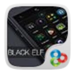 black elf go launcher theme android application logo